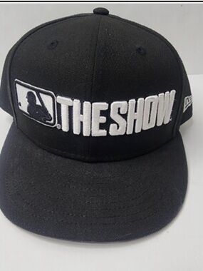 New Era 'THE SHOW' Black Fitted Baseball Cap